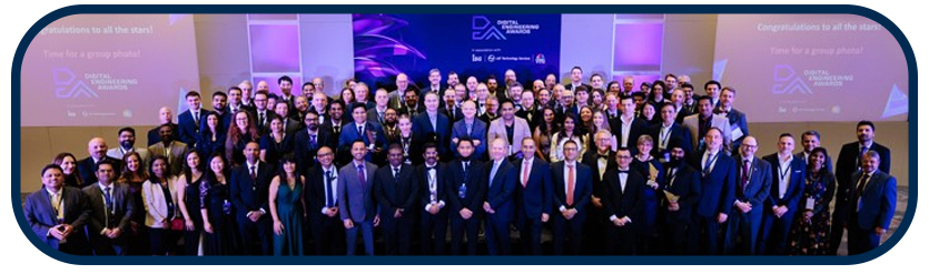 Group photo of the Digital Engineering Awards Show in 2026